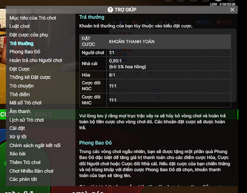 cách chơi baccarat online