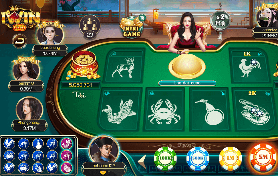 chơi Bầu Cua online