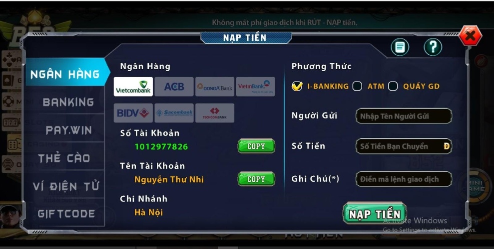 Cổng game rút tiền nhanh nhất