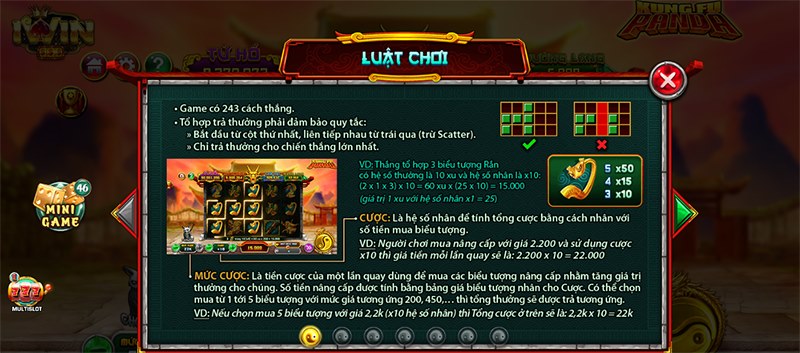 game nổ hũ Kungfu Panda