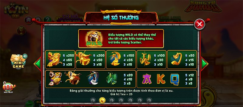 game nổ hũ Kungfu Panda