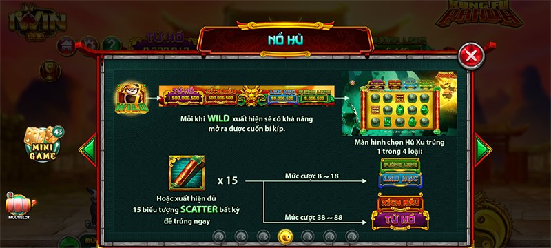 game nổ hũ Kungfu Panda