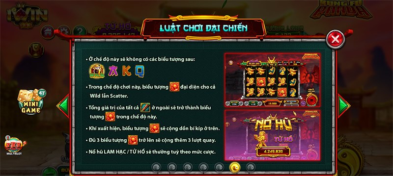 game nổ hũ Kungfu Panda