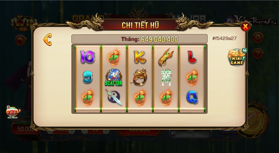 game nổ hũ Võ Lâm Truyền Kỳ