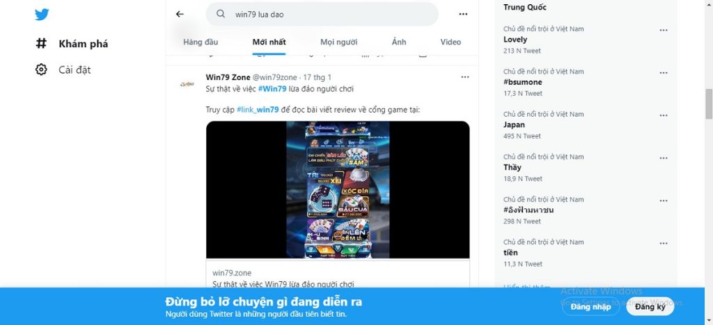 thực hư việc win79 lừa đảo người chơi, win79 uy tín hay không